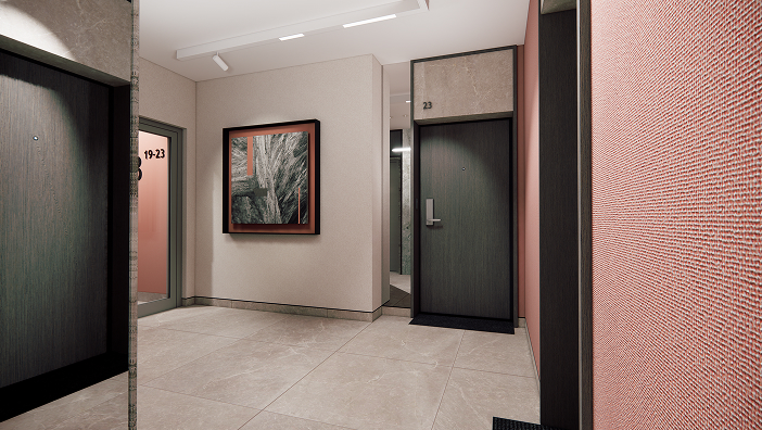 Wizualizacja wnętrza – Zatoka Mieszkania